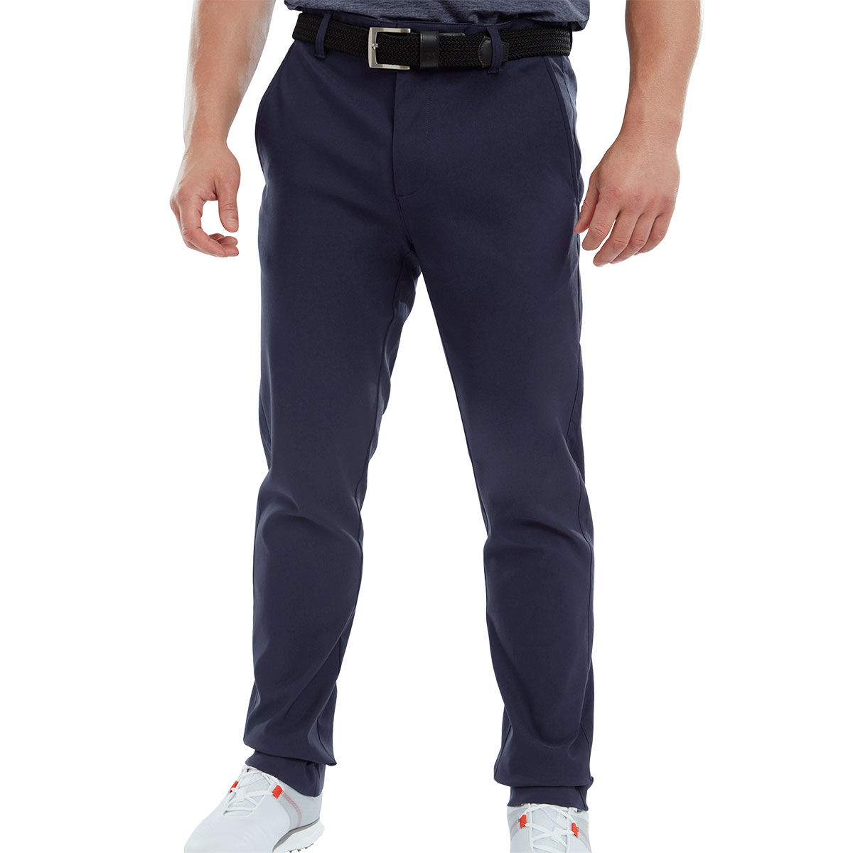 FootJoy Navy Blue ThermoSeries Regular Fit Golf Trousers, Size: 30 | American Golf