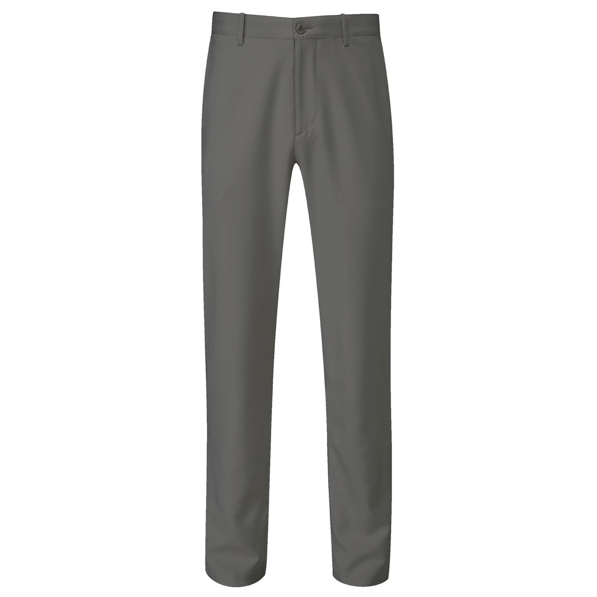 PING Mens Grey Lightweight Bradley Slim Regular Fit Golf Trousers, Size: 40 | American Golf