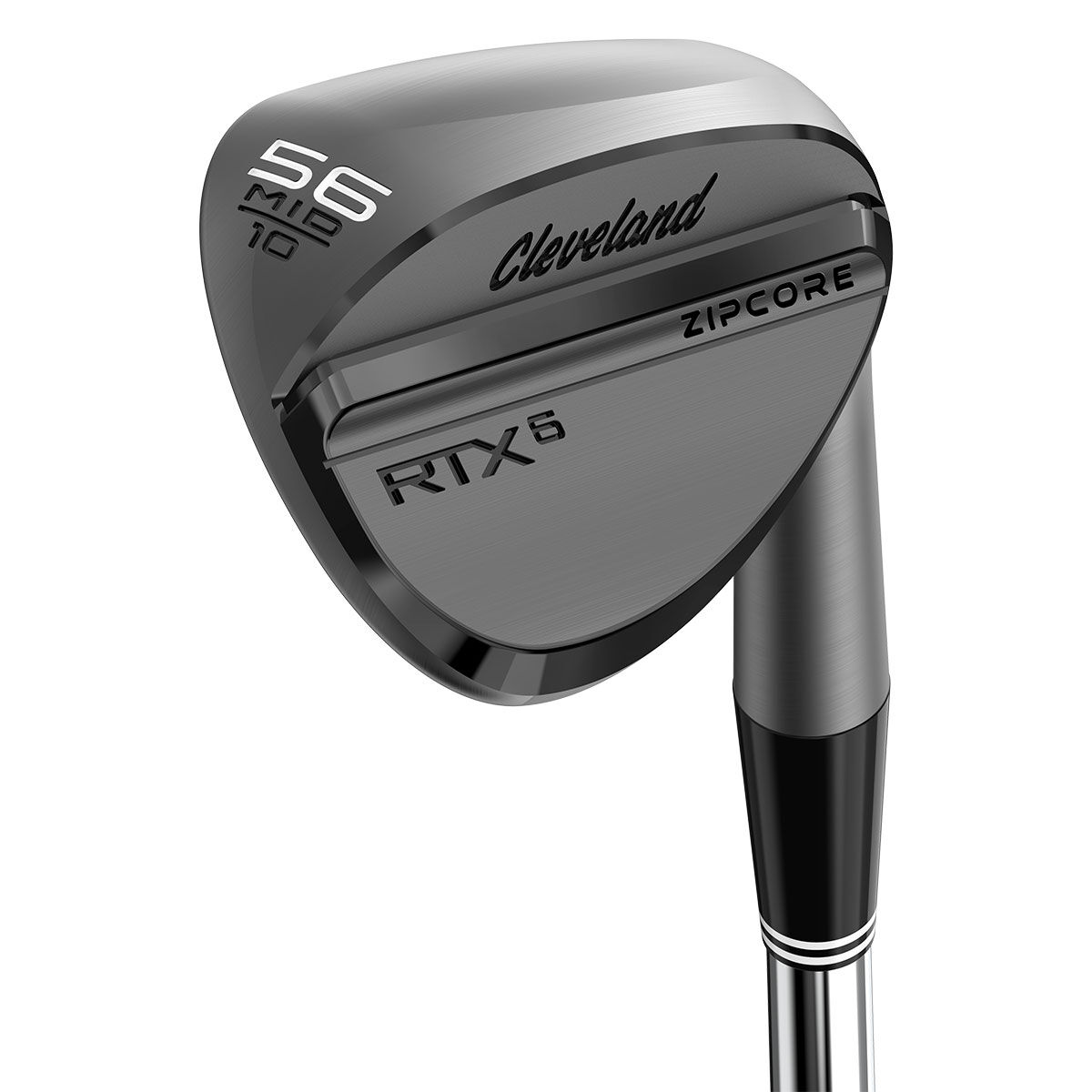 Cleveland Golf Mens Silver RTX ZipCore 6 Black Satin Steel Right Hand Golf Wedge, Size: 60deg | American Golf, 60deg