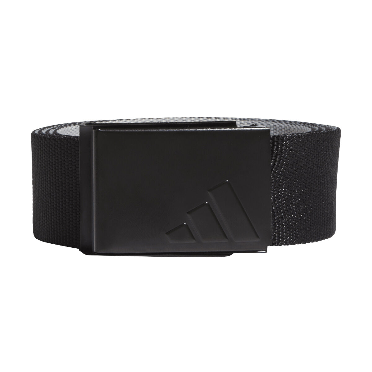 adidas Men’s Reversible Webbing Golf Belt, Mens, Black/grey, One size | American Golf
