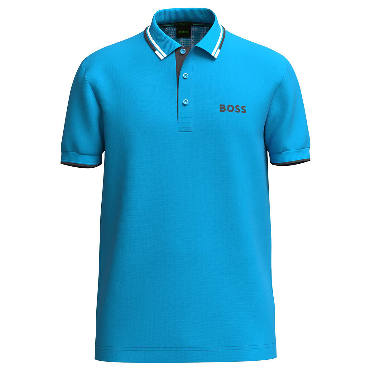 Hugo Boss Men’s Paddy Pro Golf Polo Shirt, Mens, Turquoise, Large | American Golf