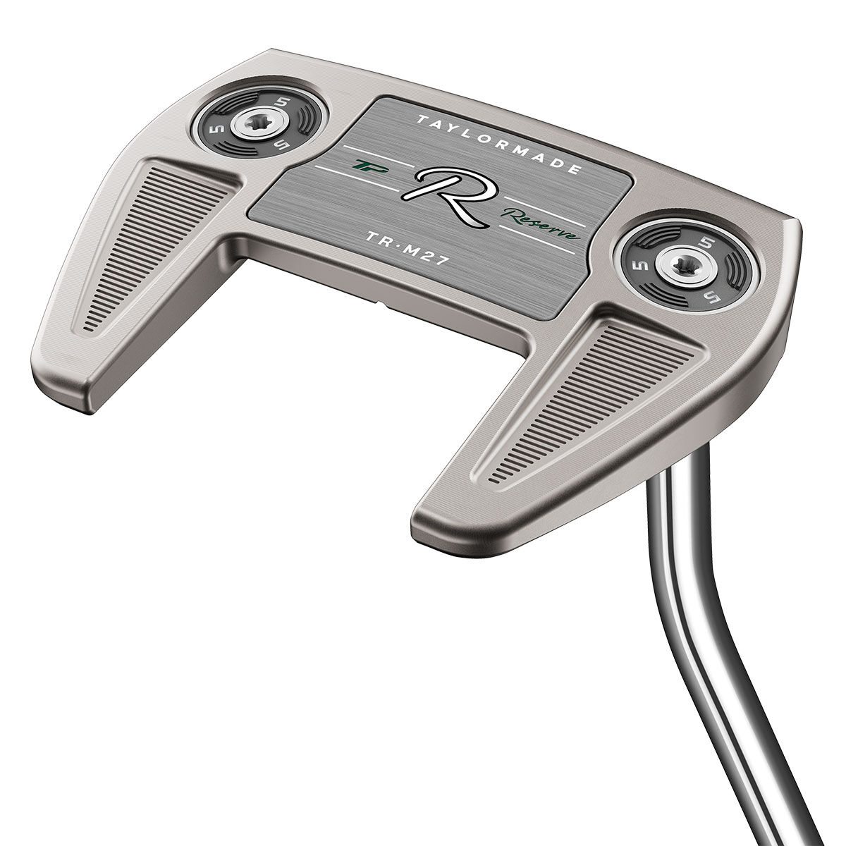 TaylorMade Mens Silver TP Reserve M27 Right Hand Golf Putter, Size: 34" | American Golf, 34 inches