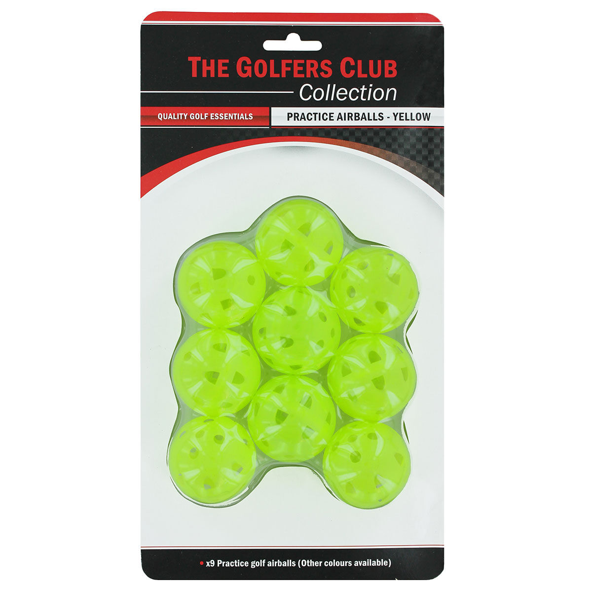 The Golfers Club Yellow Practice Air Flow Golf Balls, One Size | American Golf