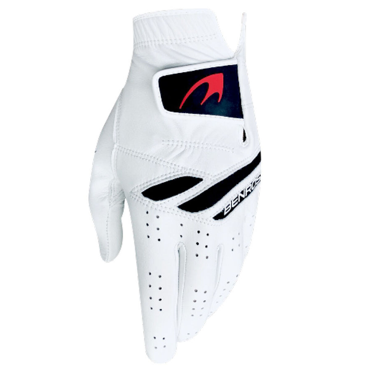 Benross Men’s BR PRO Cabretta Golf Glove, Mens, Left hand, Medium/large, White | American Golf