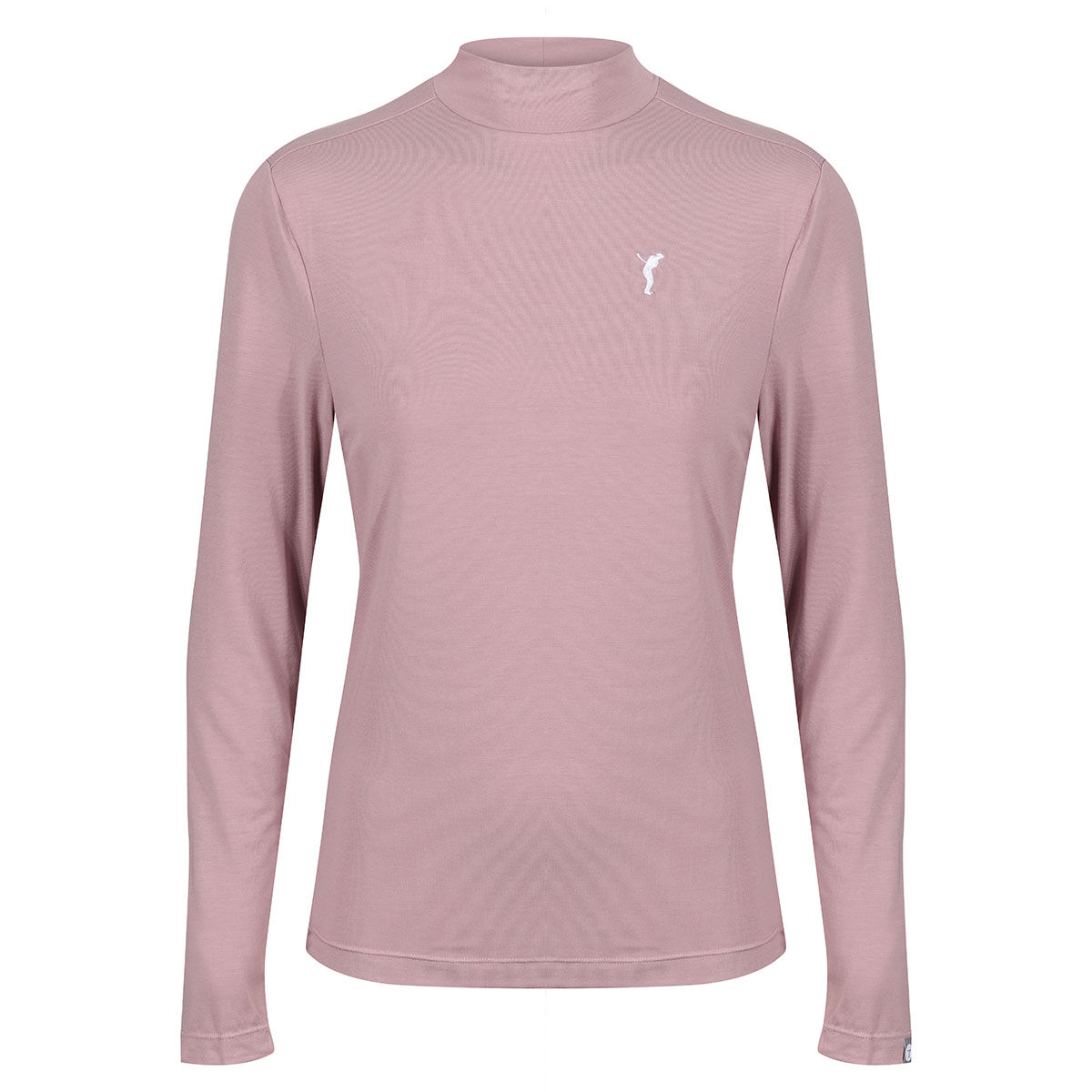 Ocean Tee Women’s Pink Embroidered GOLFINO Wave Golf Base Layer, Size: XS | American Golf