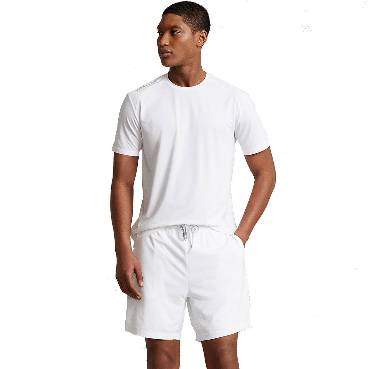 Ralph Lauren Men’s 18-cm Compression-Lined Golf Shorts, Mens, Pure white, Large | American Golf