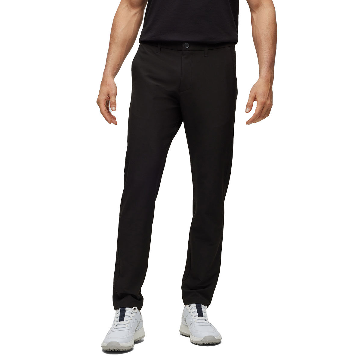 Hugo Boss Men’s Commuter-Slim Golf Trousers, Mens, Black, 36 | American Golf