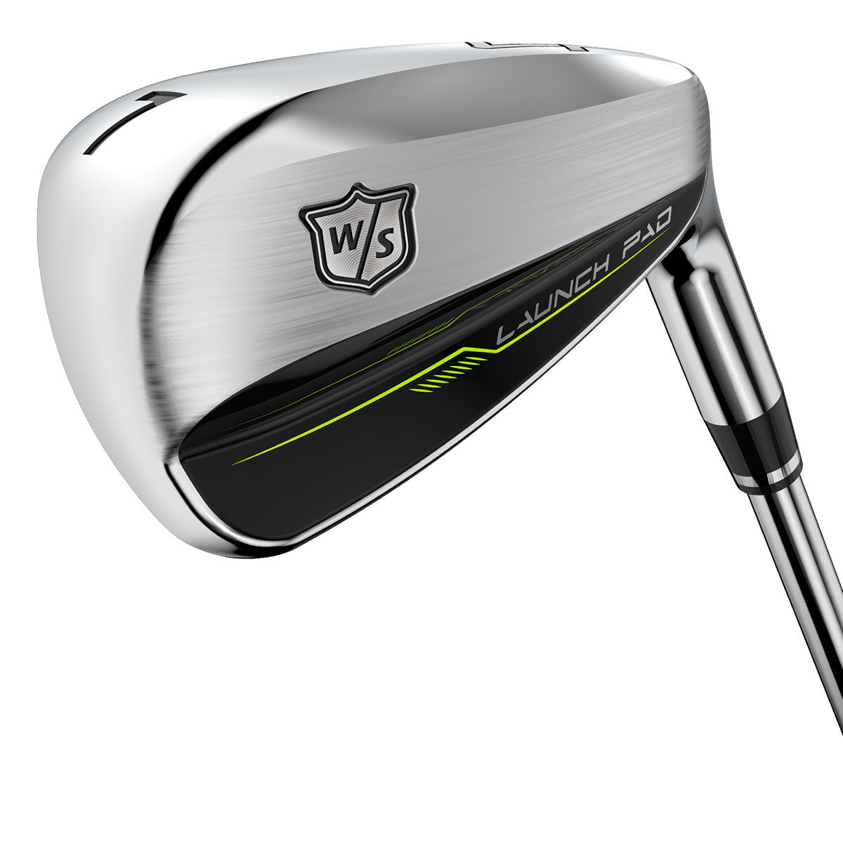 Wilson Staff Silver and Black Launch Pad Graphite Custom Fit Golf Irons 2022 | American Golf, Male