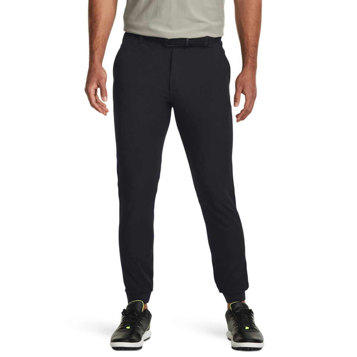 Under Armour Men’s Drive Jogger Golf Trousers, Mens, Black/halo gray, 40, Regular | American Golf