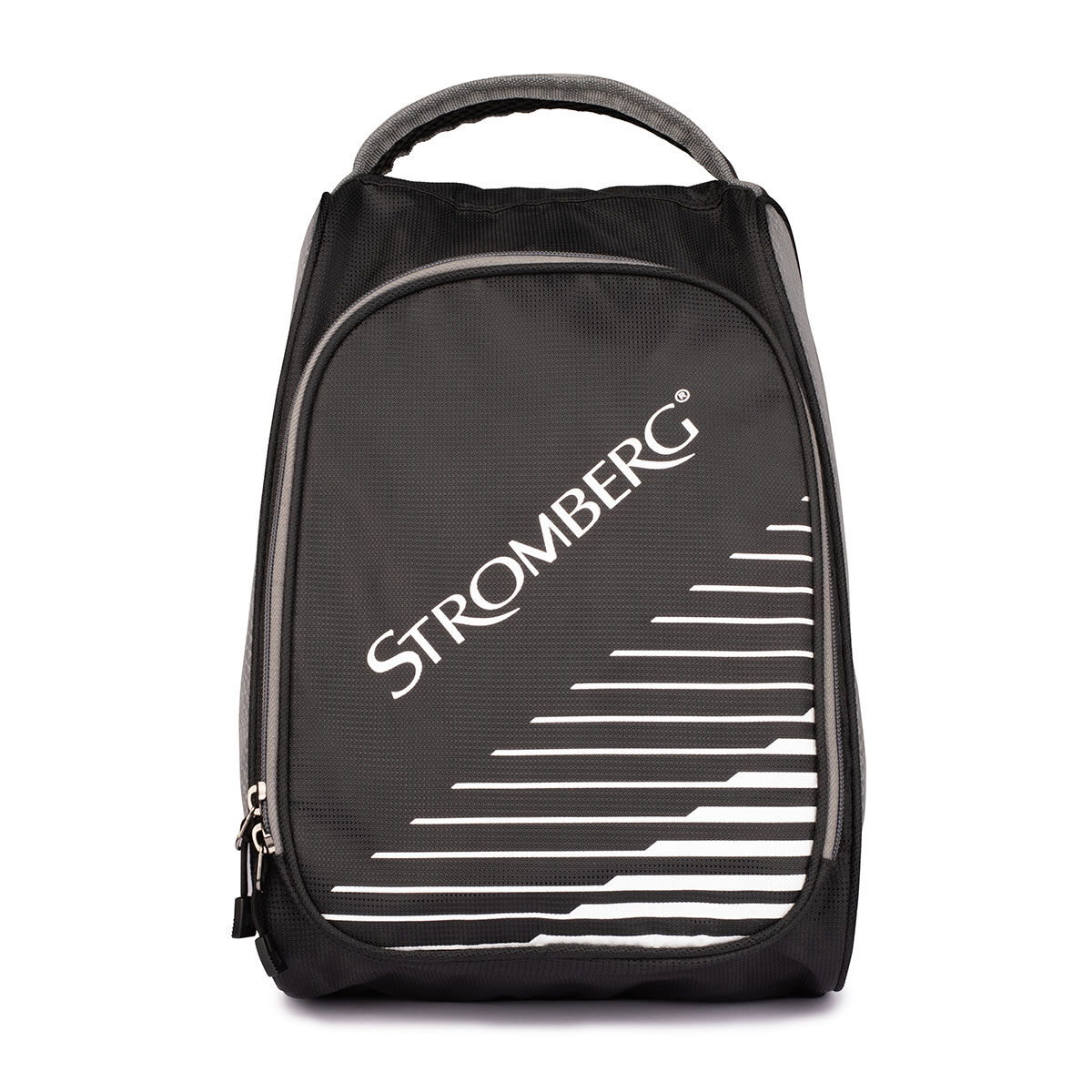 Stromberg Kids Black and Grey Golf Shoe Bag | American Golf, One Size