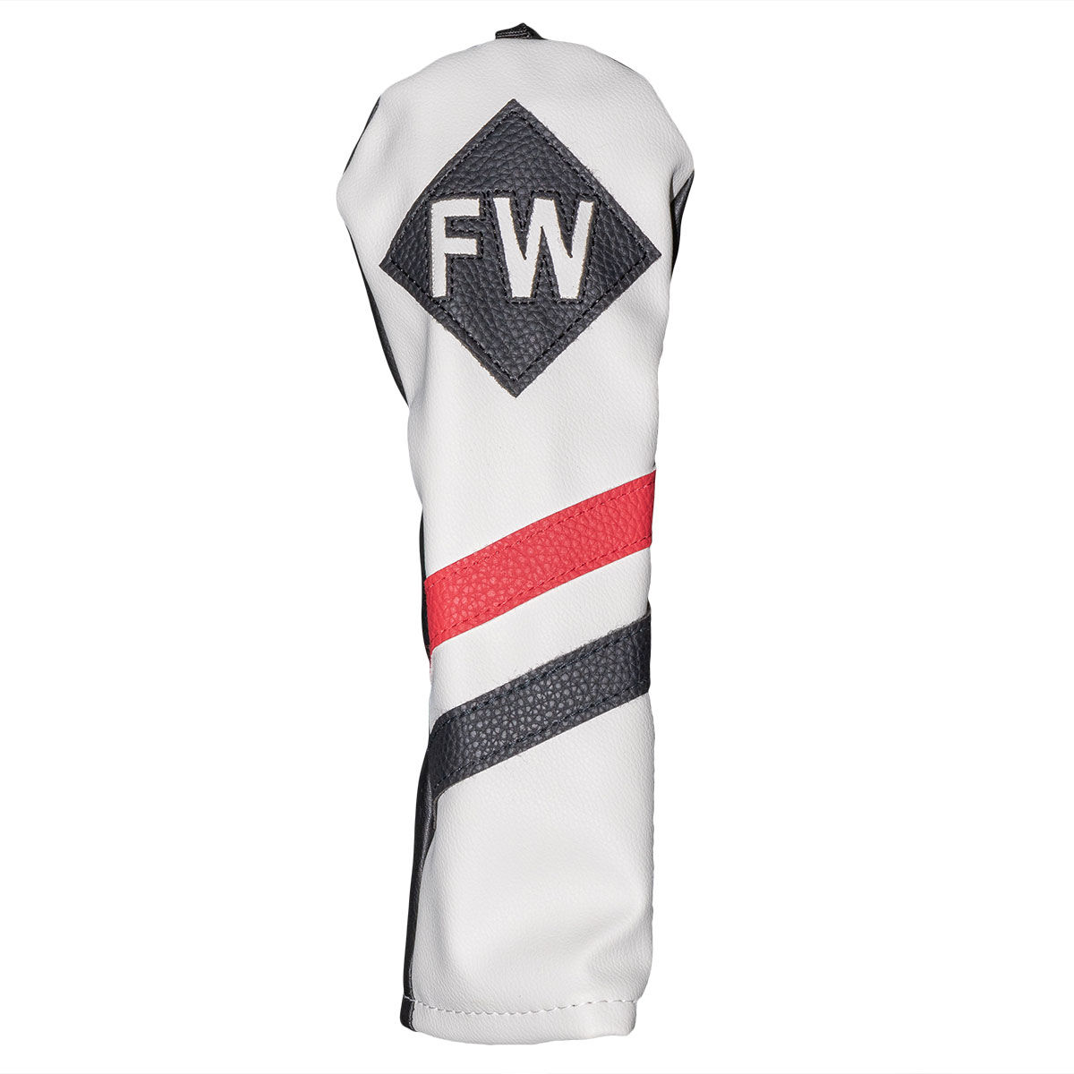 Fazer White, Red and Black Adjustable Vintage Golf Fairway Head Cover, One size | American Golf