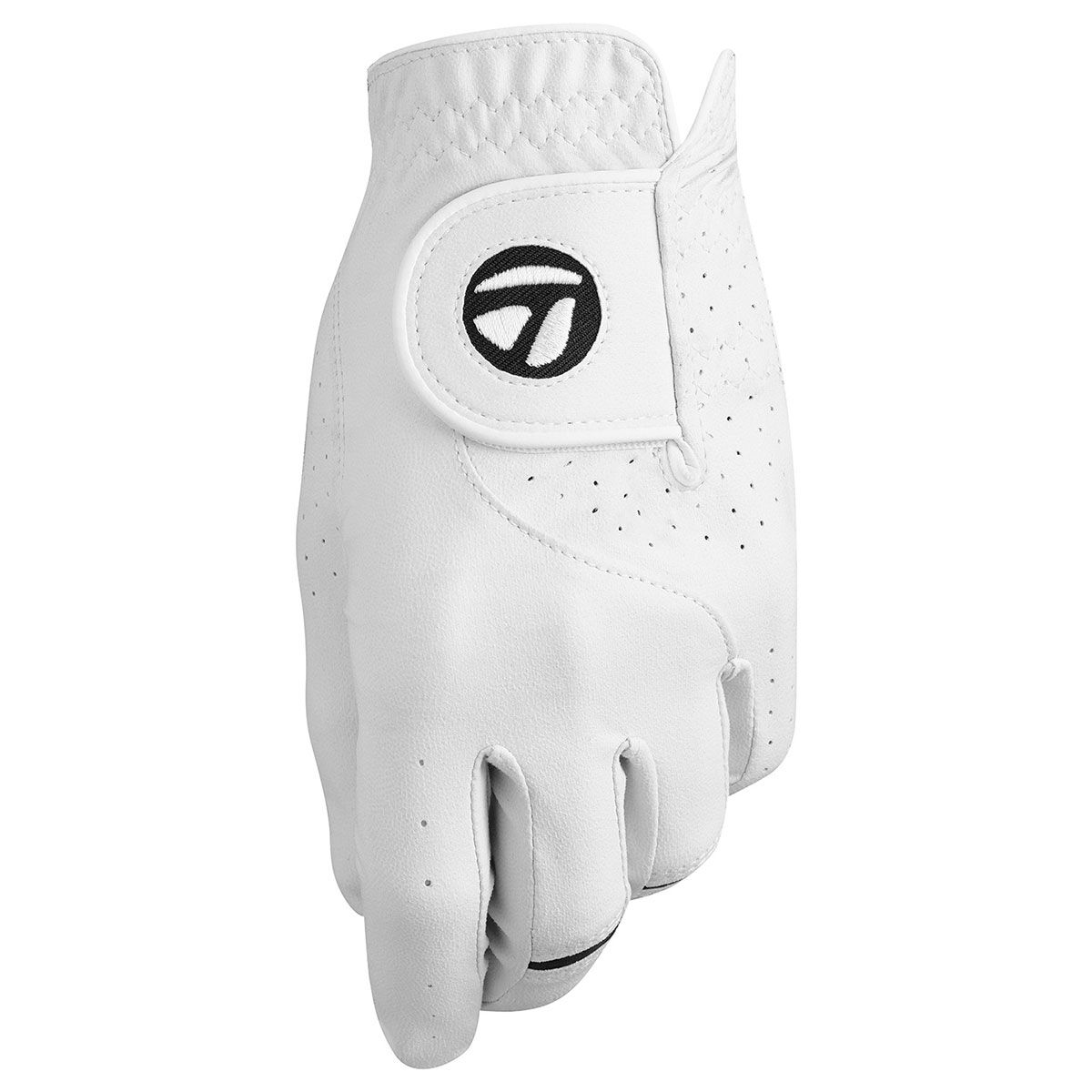 TaylorMade Womens Stratus Tech Golf Glove, Female, Right hand, Medium, White | American Golf