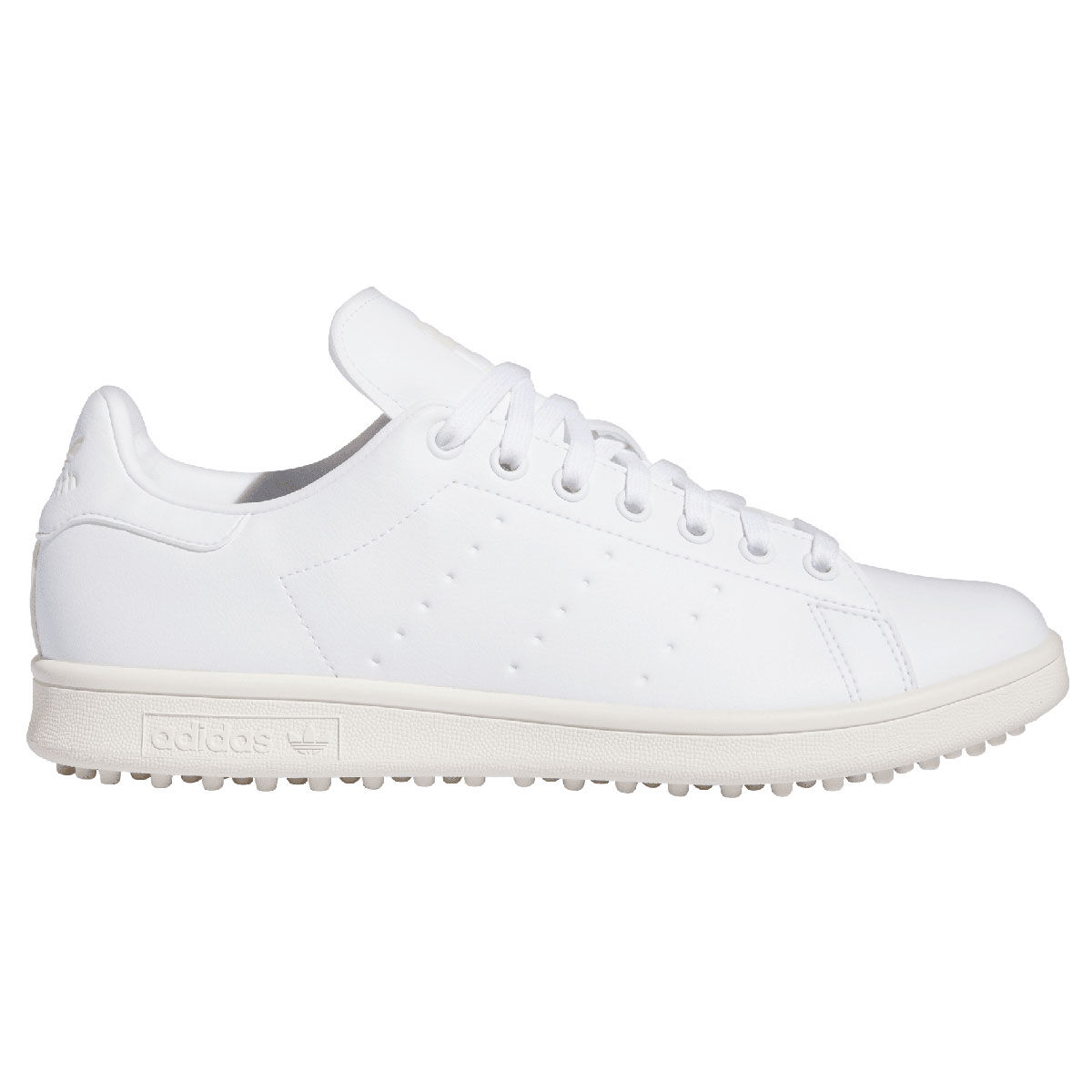 adidas Men’s Stan Smith Waterproof Spikeless Golf Shoes, Mens, White/off white/white, 7 | American Golf