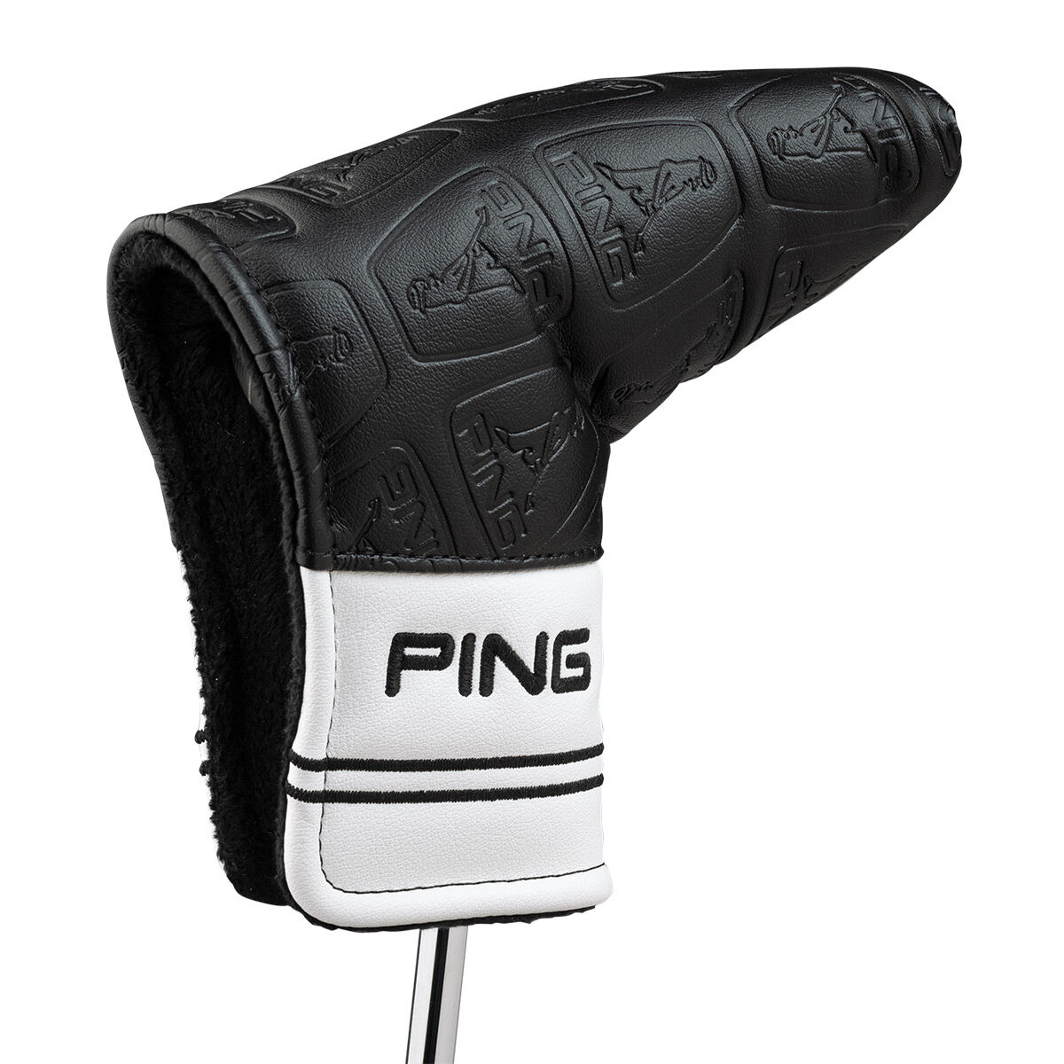 PING Core 214 Blade Golf Putter Head Cover, Mens, White/black | American Golf
