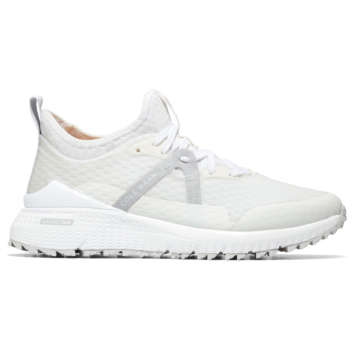 Cole Haan Womens White ZeroGrand Overtake Golf Shoes, Size: 5 | American Golf