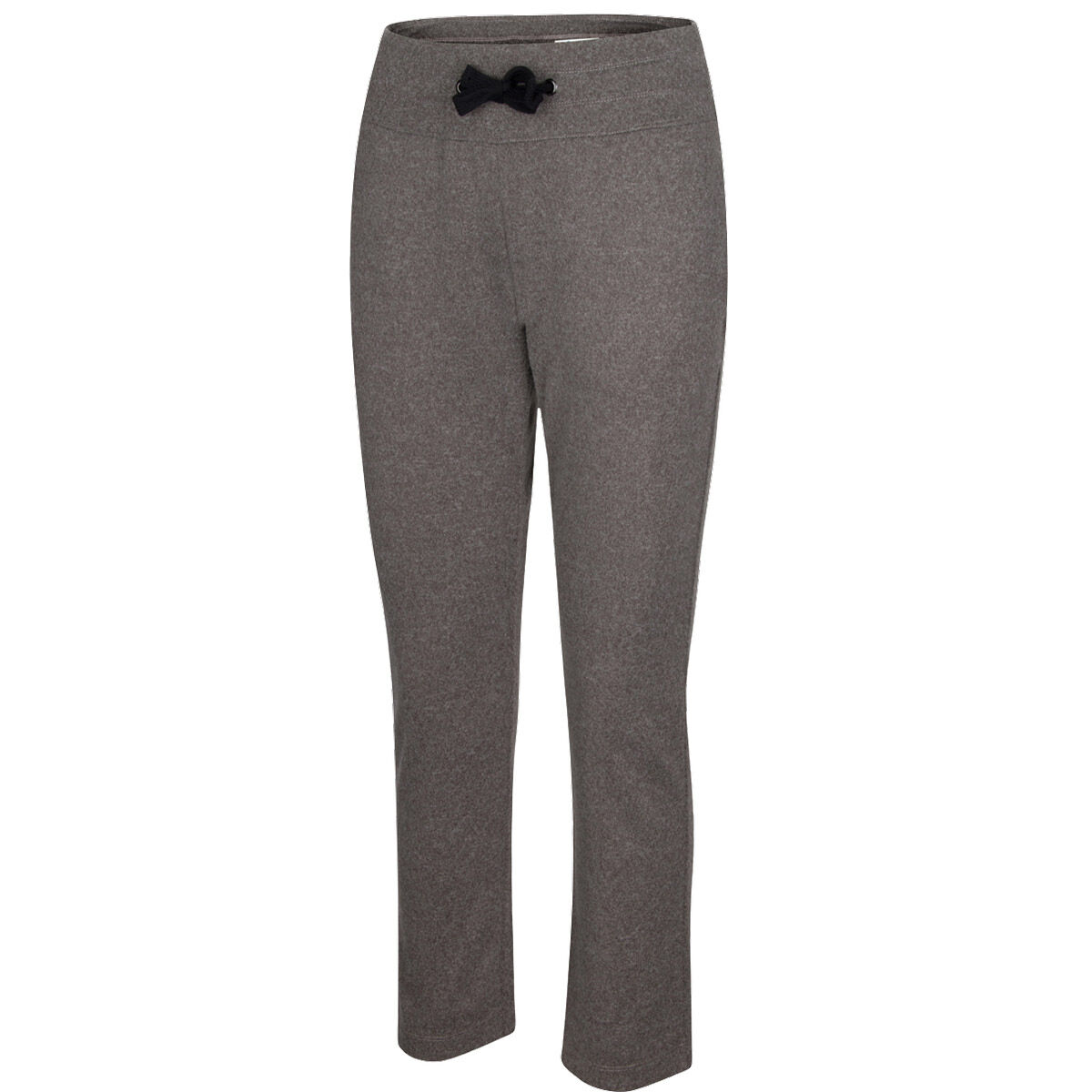Greg Norman Womens Grey And Black Plain Grace Knitted Golf Trousers, Size: Large | American Golf