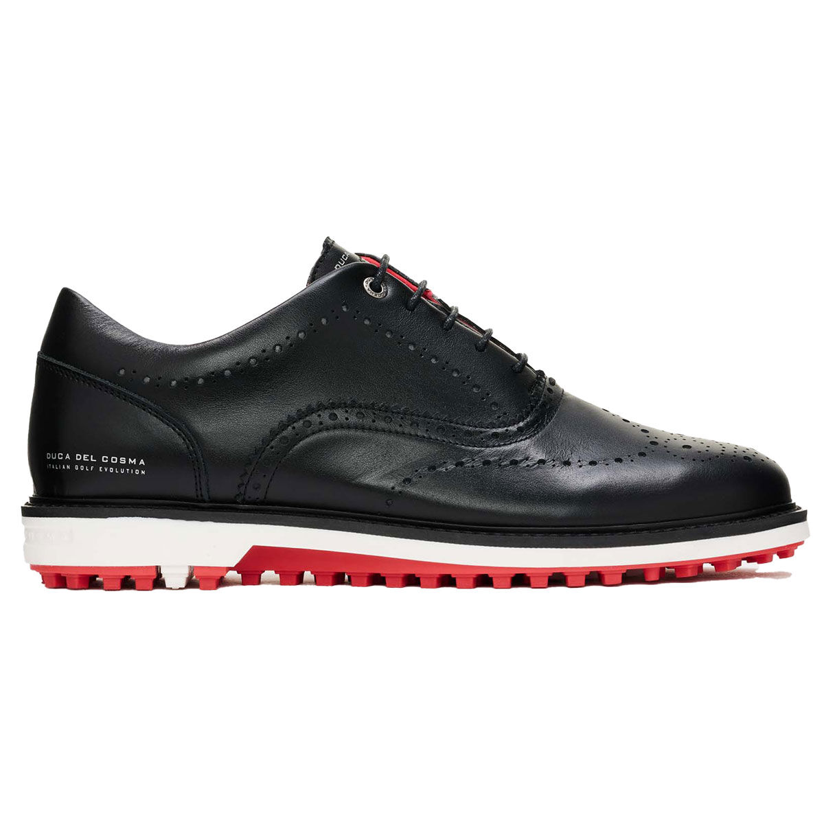 Duca Del Cosma Men’s Churchill Waterproof Spikeless Golf Shoes, Mens, Black, 12 | American Golf