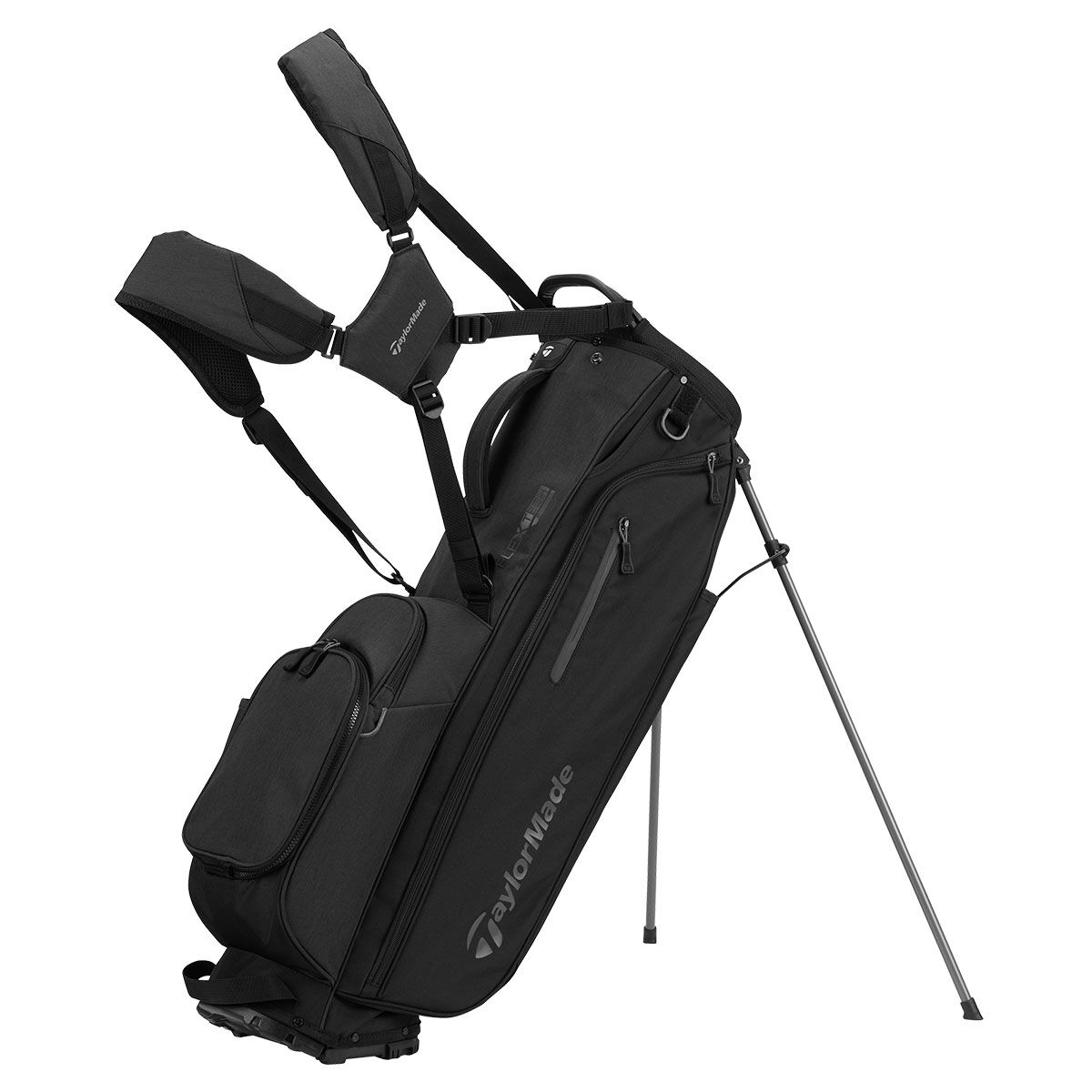 TaylorMade FlexTech Golf Stand Bag, Black | American Golf