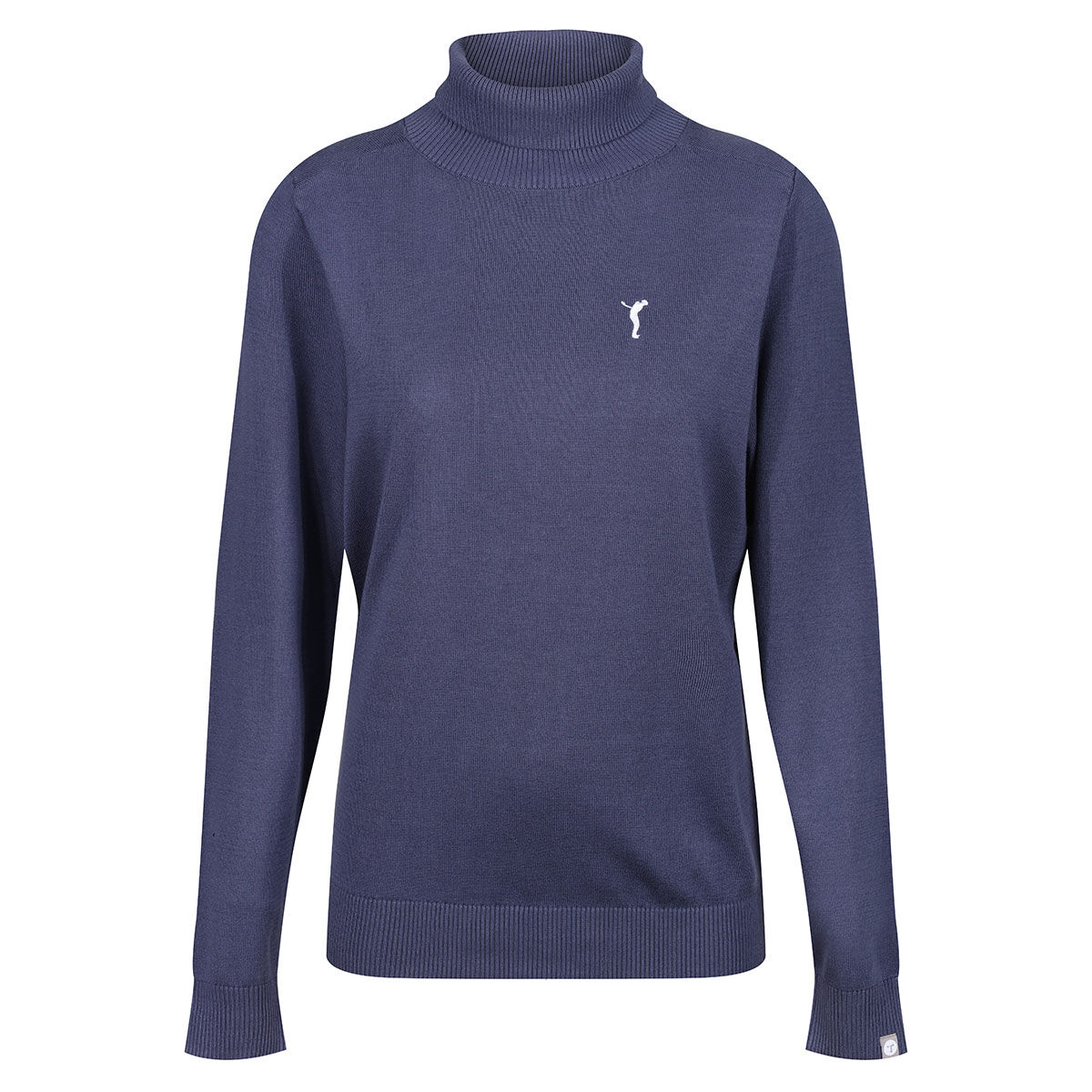 Ocean Tee Women’s Blue Embroidered GOLFINO Wave Golf Sweater, Size: Xl | American Golf