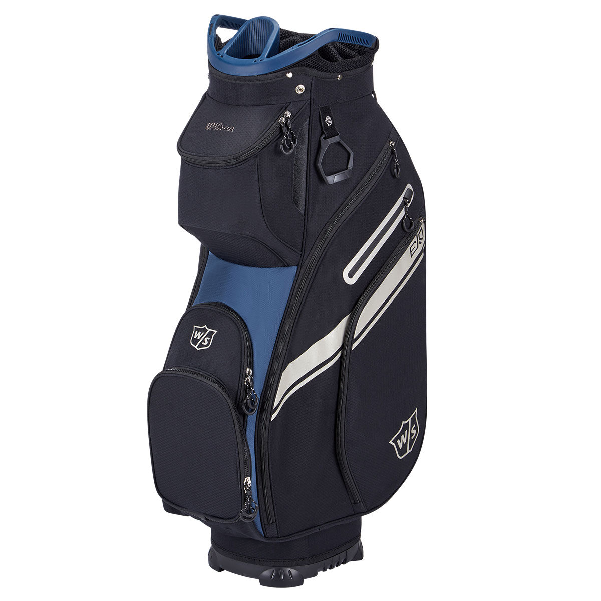 Wilson Staff Wilson EXO II Golf Cart Bag, Black/blue, One Size | American Golf