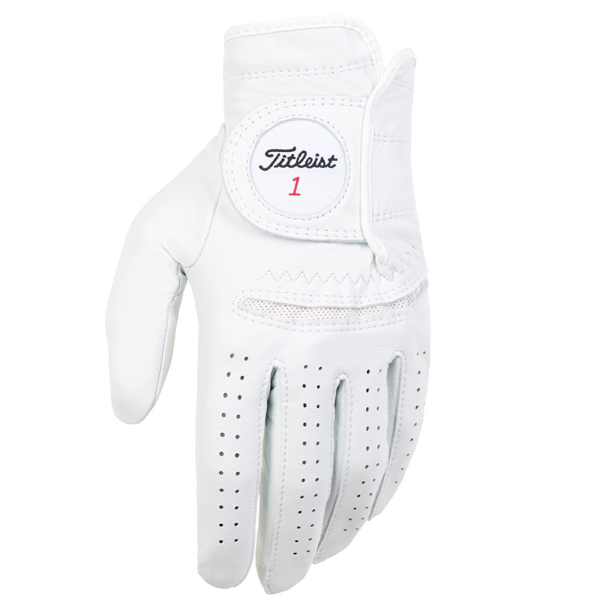 Titleist Men’s Perma Soft Golf Glove, Mens, Left hand, Small, White | American Golf