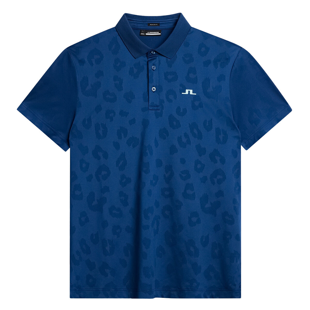 J.Lindeberg Men’s Kim Golf Polo Shirt, Mens, Estate blue, Medium | American Golf