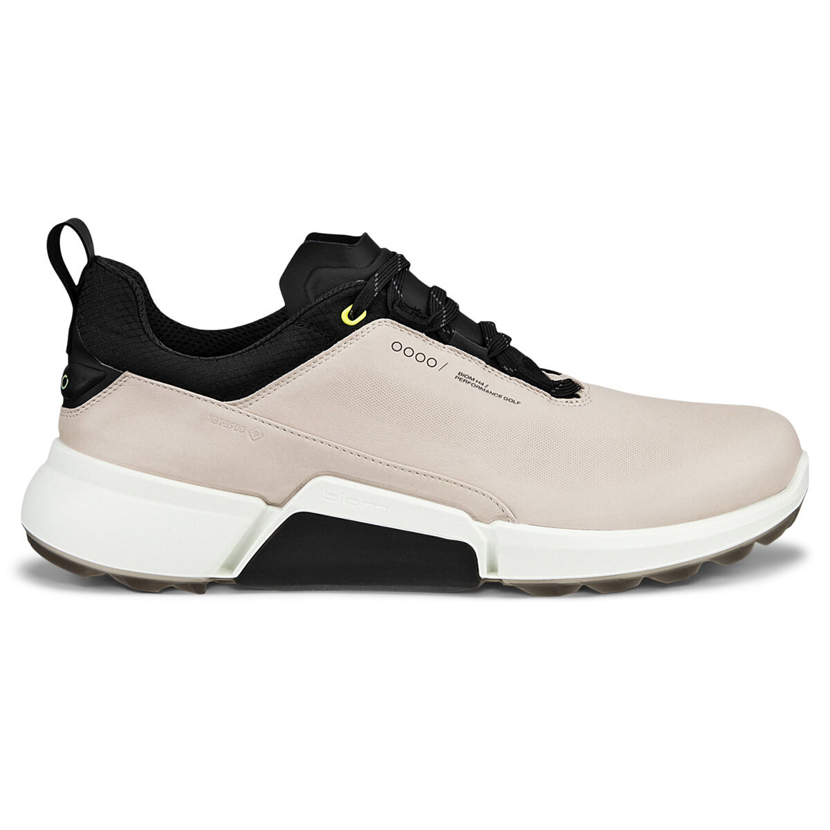 ECCO Men’s BIOM H4 Waterproof Spikeless Golf Shoes, Mens, Gravel/black, 9 | American Golf
