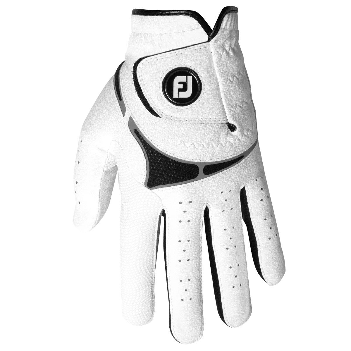 FootJoy Mens White and Black Long Lasting GTxtreme Left Hand Golf Glove, Size: Small | American Golf