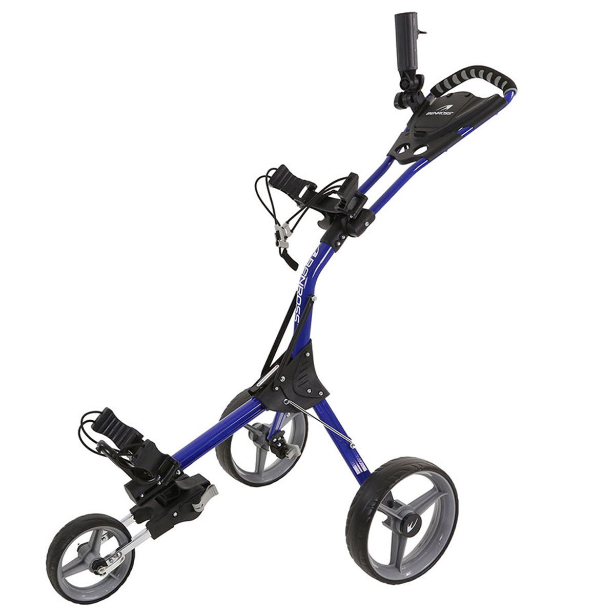 Benross Navy Blue Lightweight Pro Compact Push Golf Trolley | American Golf, One Size