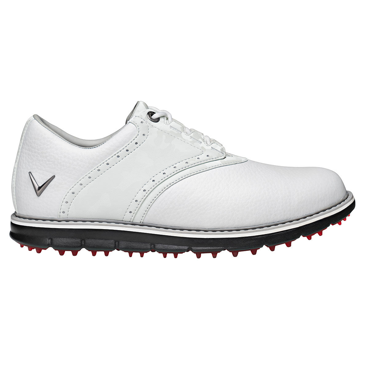 Callaway Men’s Tour Series Lux Waterproof Spikeless Golf Shoes, Mens, White, 10 | American Golf