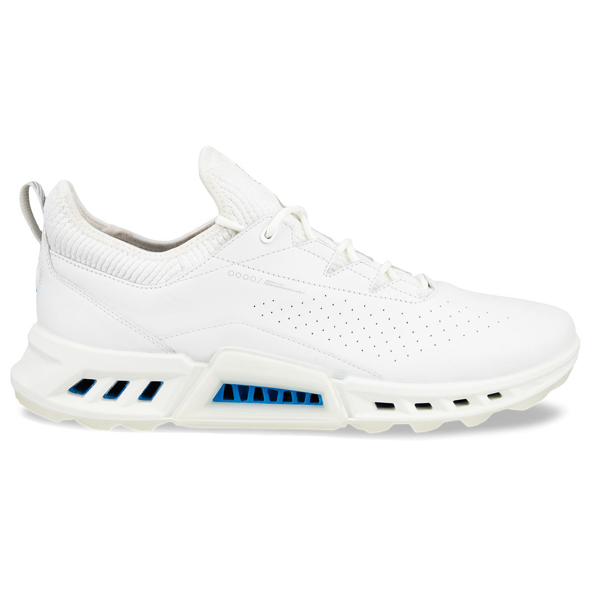 ECCO Men’s BIOM C4 Waterproof Spikeless Golf Shoes, Mens, White, 8-8.5 | American Golf