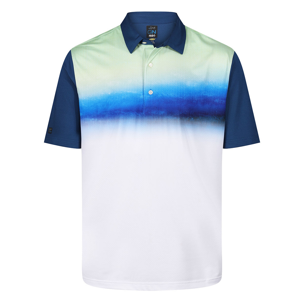 Greg Norman Men’s Genovesa Stretch Golf Polo Shirt, Mens, Jewel blue, Small | American Golf