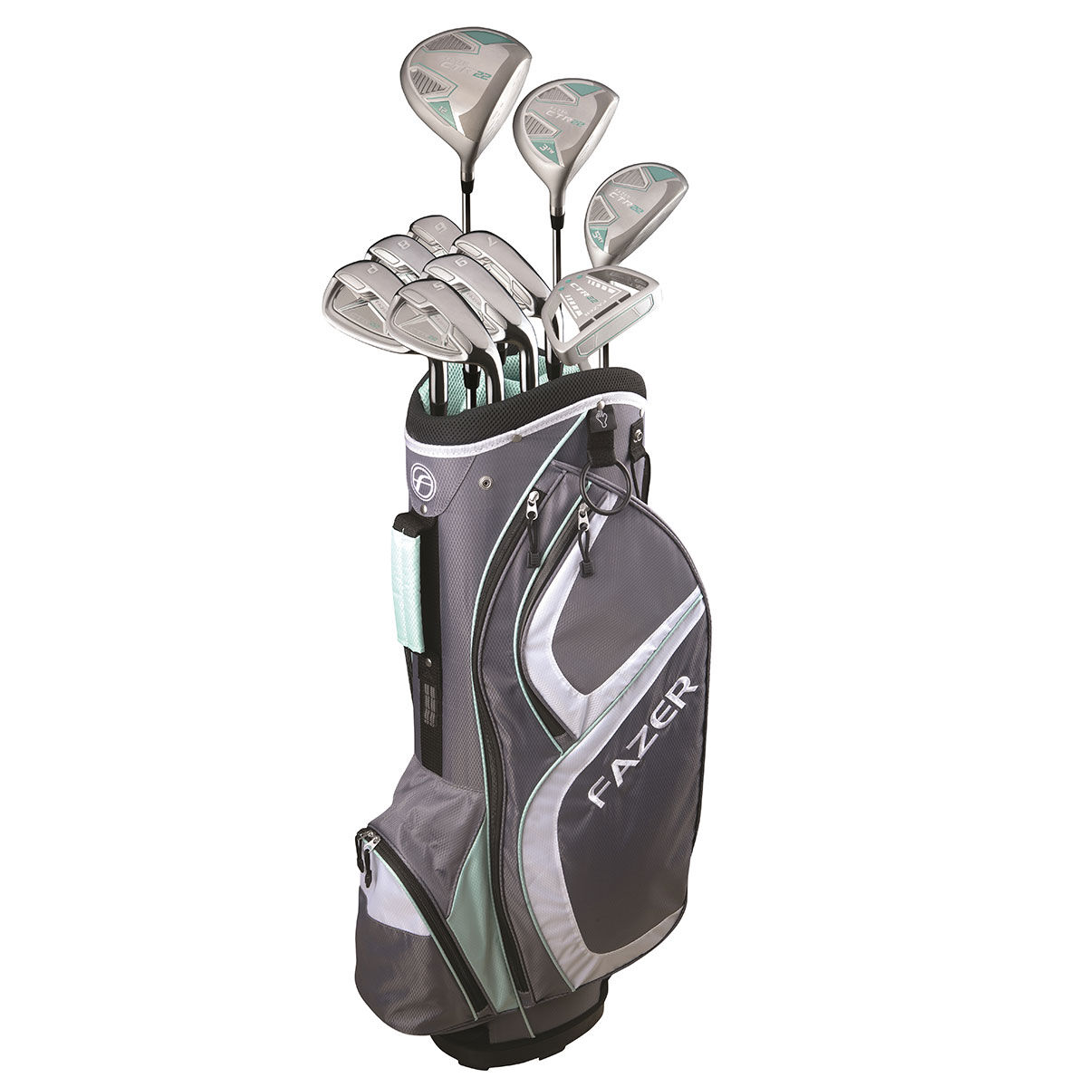 Fazer Womens CTR22 Golf Package Set, Female, Right hand, White, One size | American Golf
