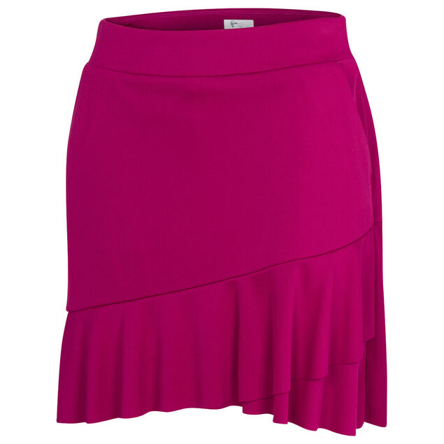 Greg Norman Ladies Crossover Flounce Pull-On Stretch Golf Skort from ...