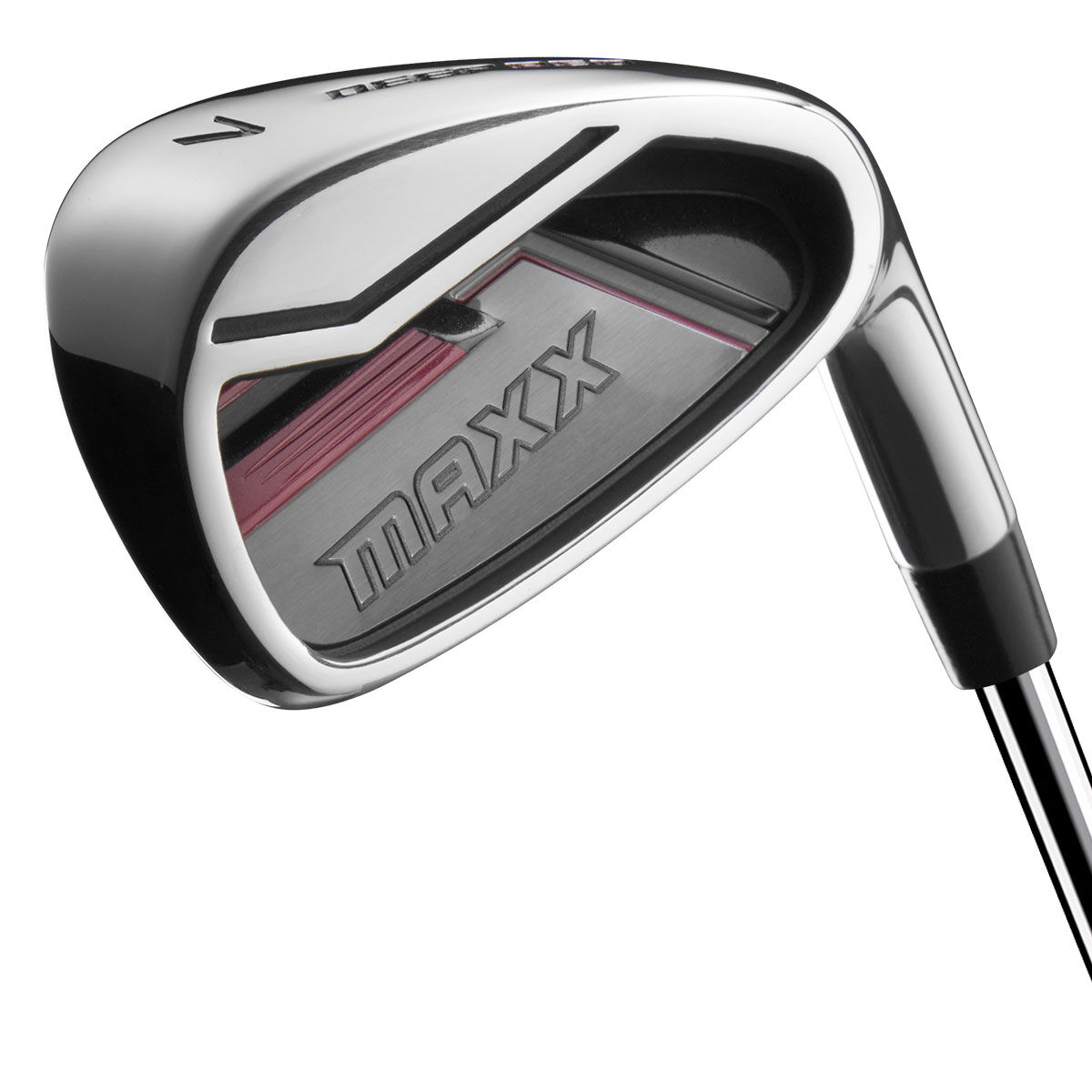 Wilson Deep Red Maxx Steel Golf Irons 2023, Mens, 5-sw (7 irons), Right hand, Steel, Regular, One Size | American Golf