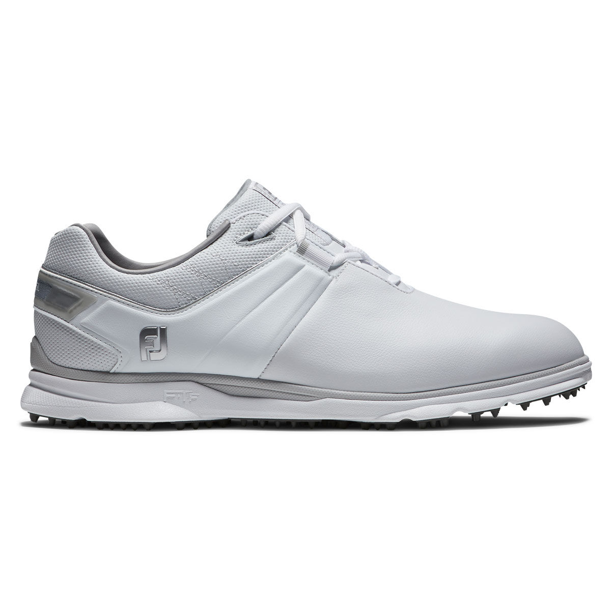FootJoy Men’s Pro SL Waterproof Spikeless Golf Shoes, Mens, White/grey, 8, Wide | American Golf
