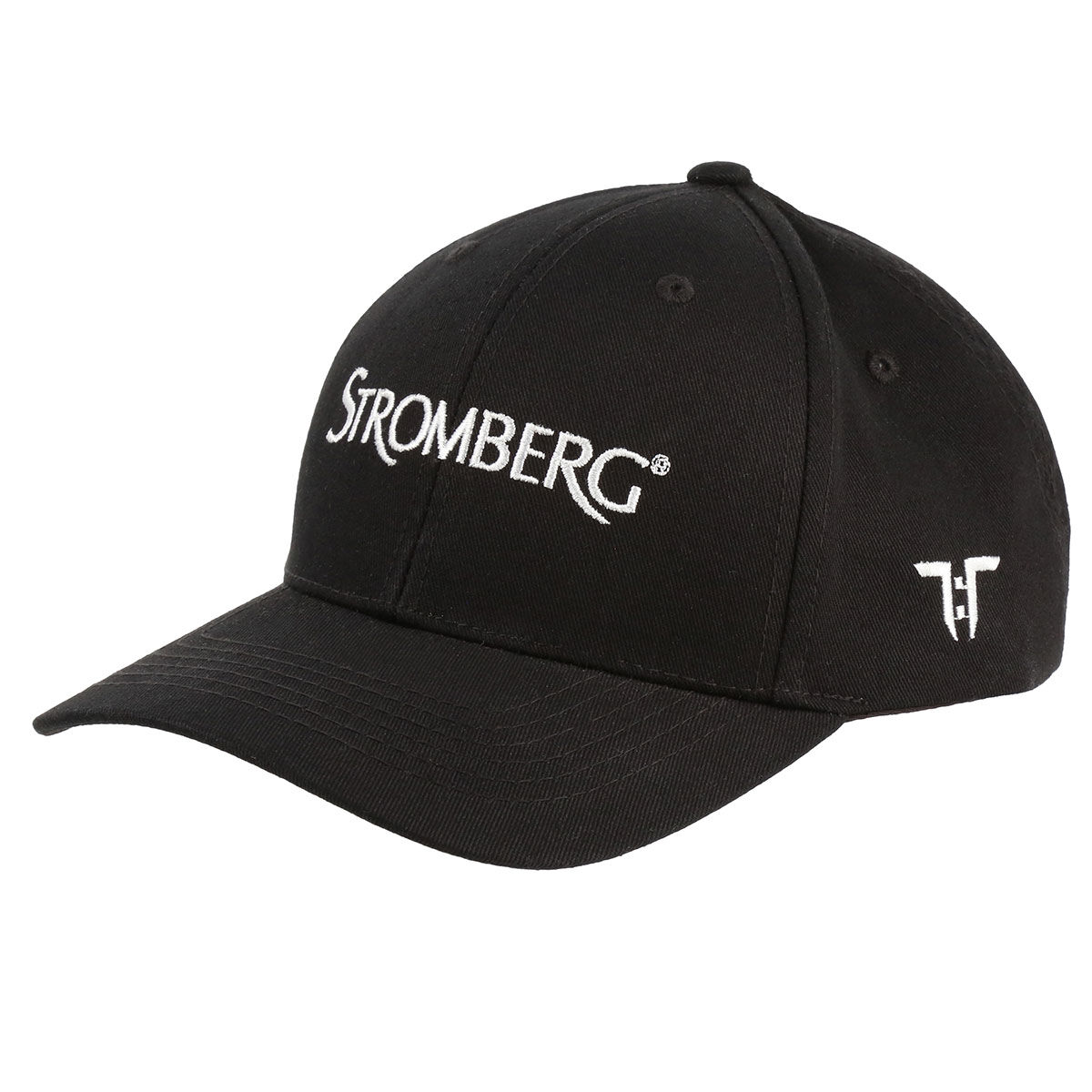 Stromberg Men’s Core Logo Golf Cap, Mens, Black/white, One size | American Golf