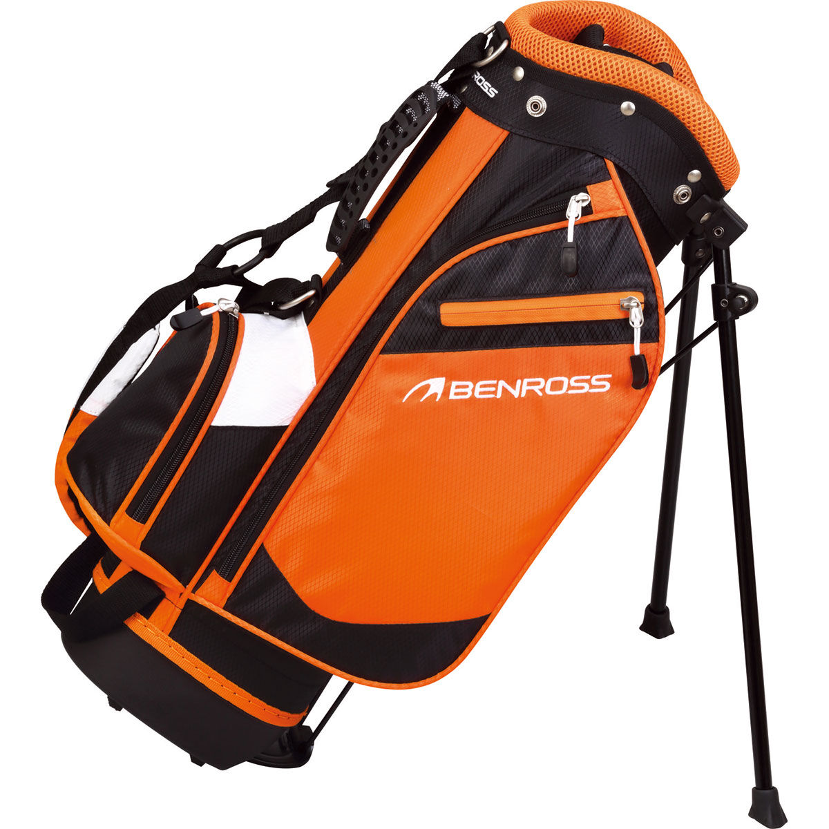 Benross Junior 43-49"" Golf Stand Bag, Unisex, Orange, 43-49inches | American Golf