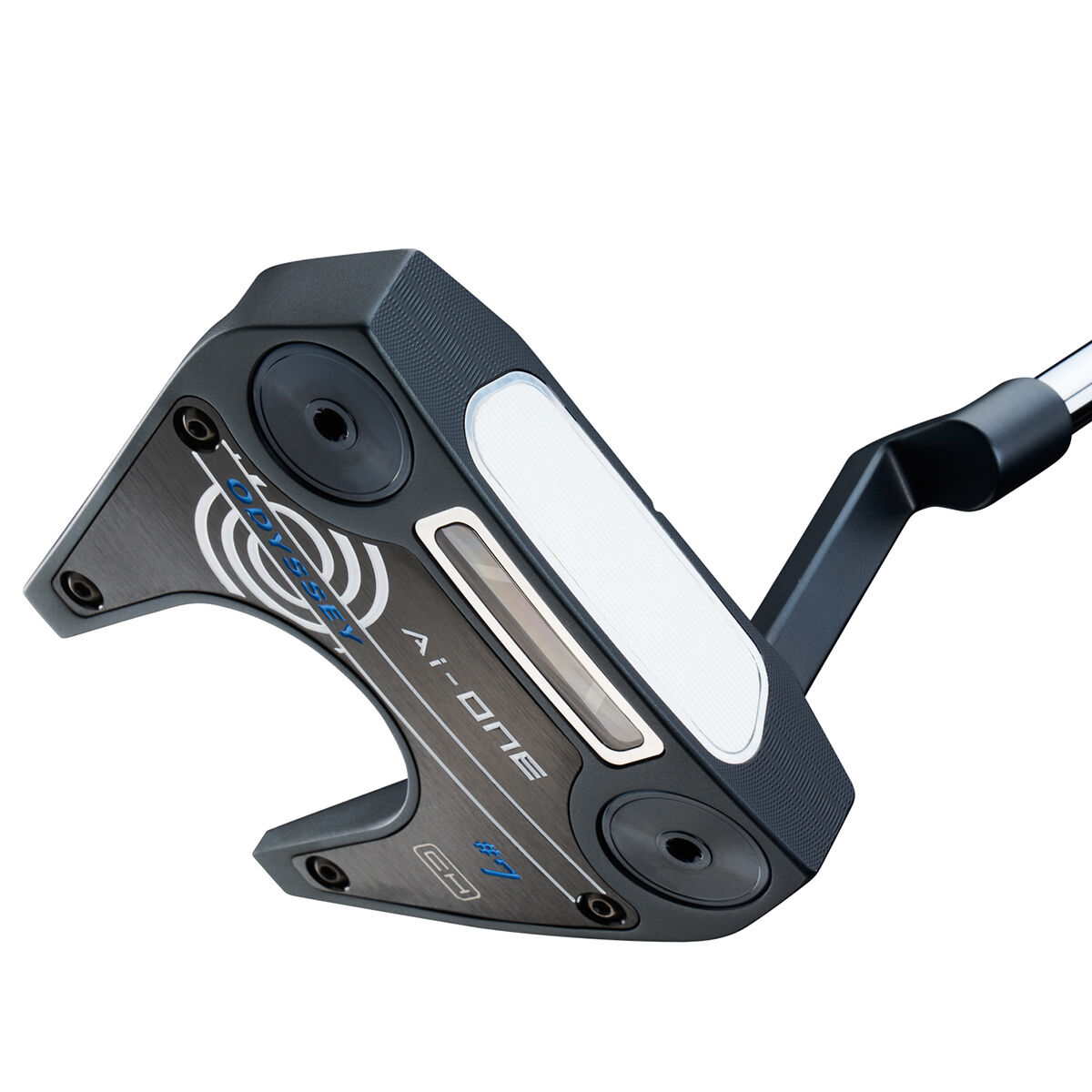 Odyssey Ai-ONE Seven Crank Hosel Pistol Golf Putter, Mens, Right hand, 34 inches | American Golf