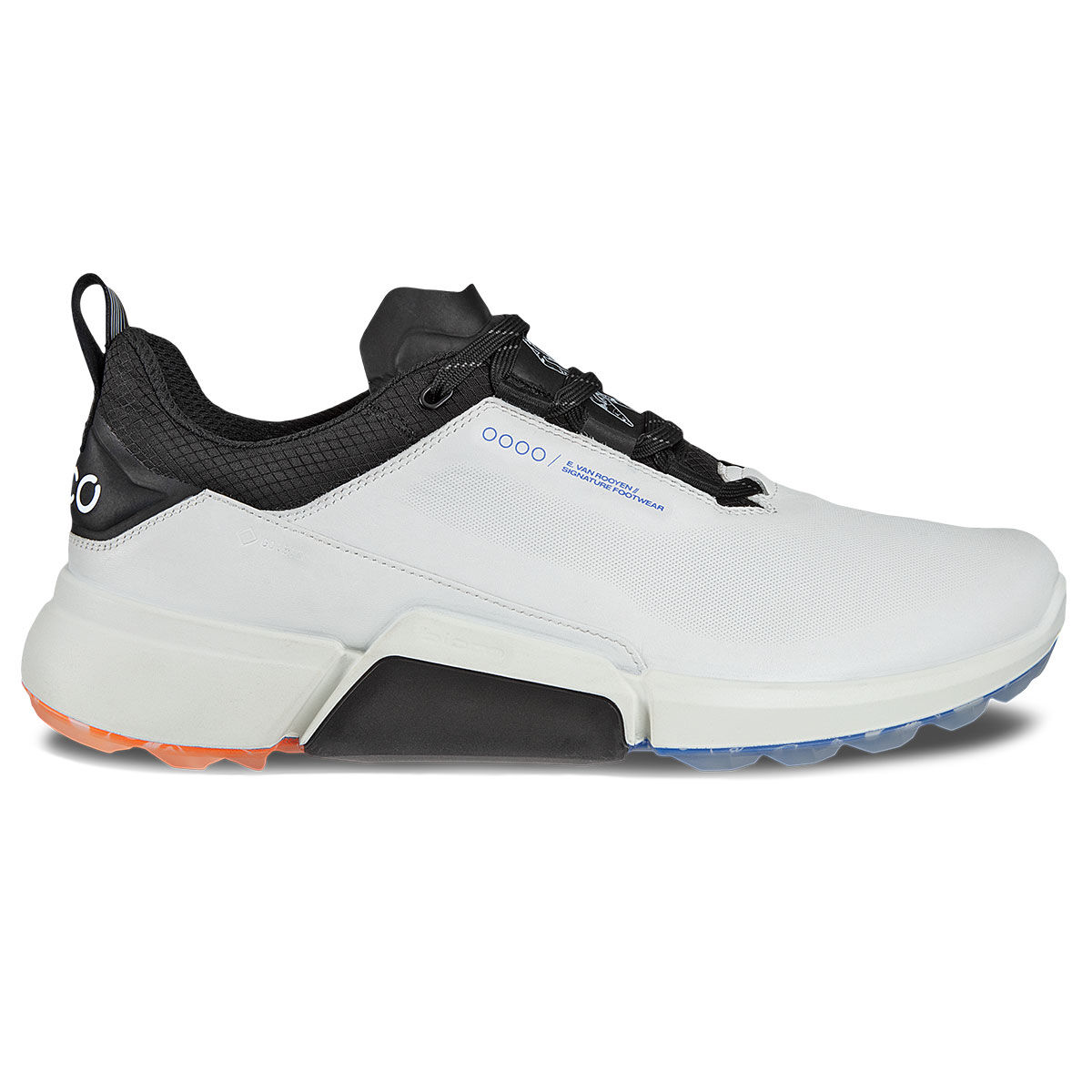 ECCO Men’s Biom H4 Spikeless Waterproof Golf Shoes, Mens, White, 9.5-10 | American Golf