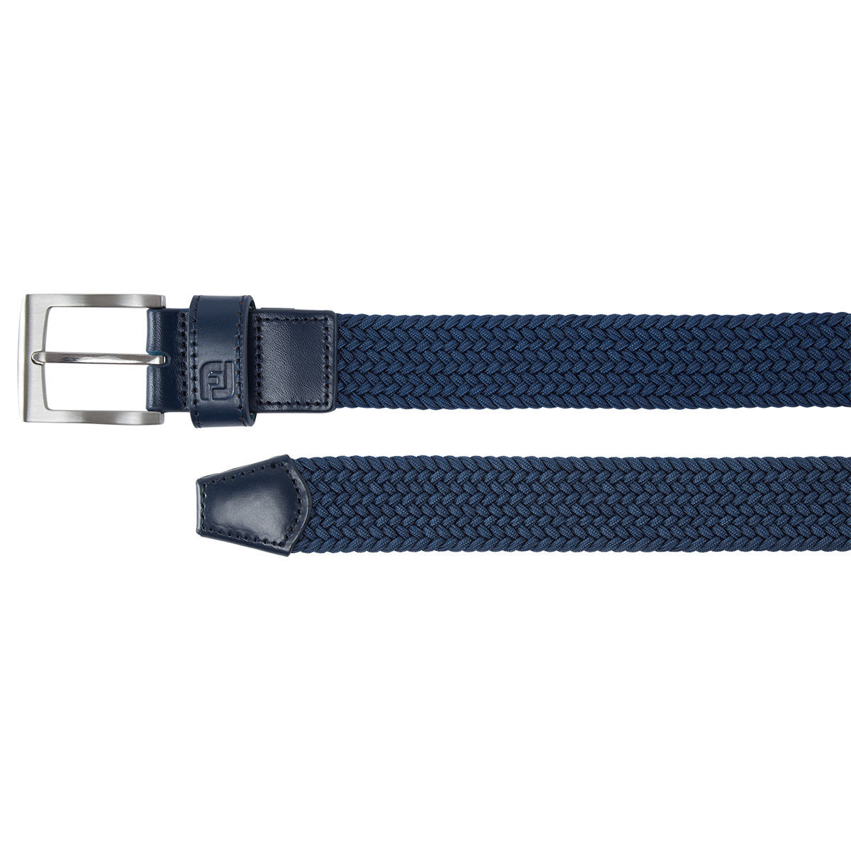 FootJoy Men’s Braided Golf Belt, Mens, Navy blue, Long, One Size | American Golf