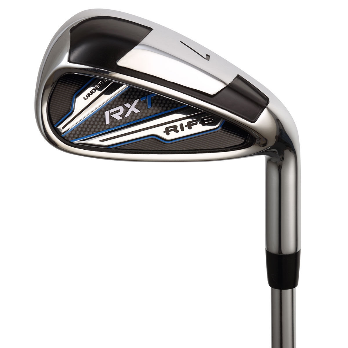 Rife Black and Silver RX-T Regular Steel Right Hand 5-sw 7 Golf Irons | American Golf