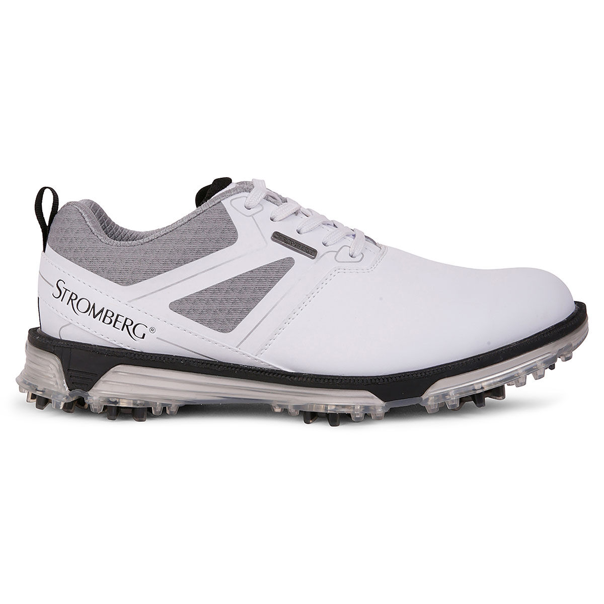 Stromberg Men’s Tour Classic Waterproof Spiked Golf Shoes, Mens, White, 7 | American Golf