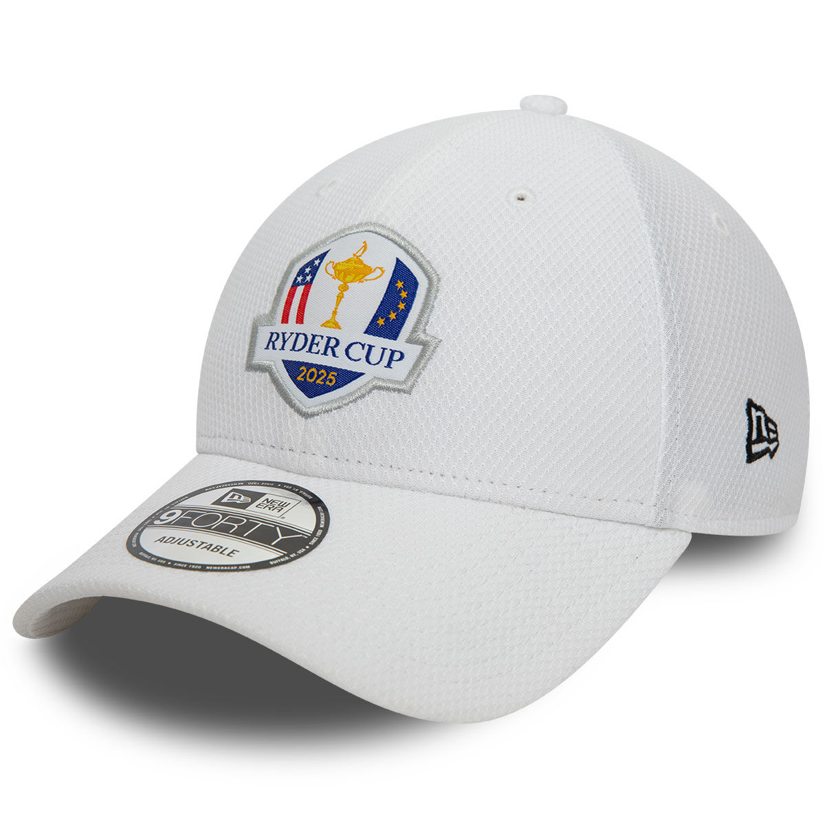 New Era Men’s Diamond Ryder Cup 25 Golf Cap, Mens, White, One size | American Golf