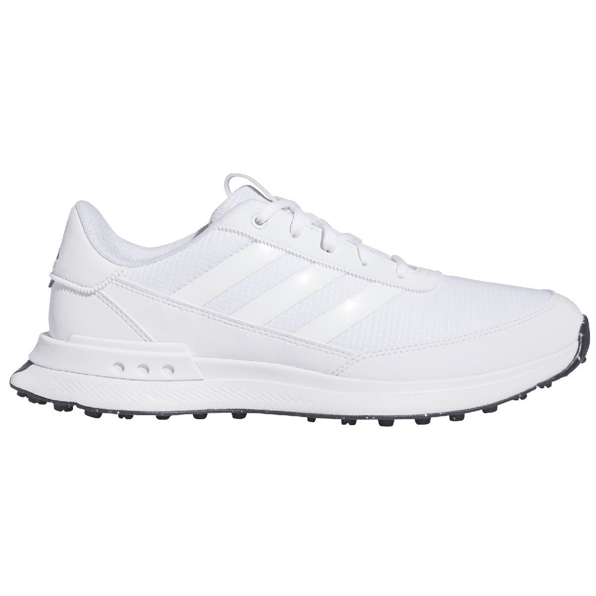 adidas Men’s S2G 24 Waterproof Spikeless Golf Shoes, Mens, White/white/black, 10 | American Golf