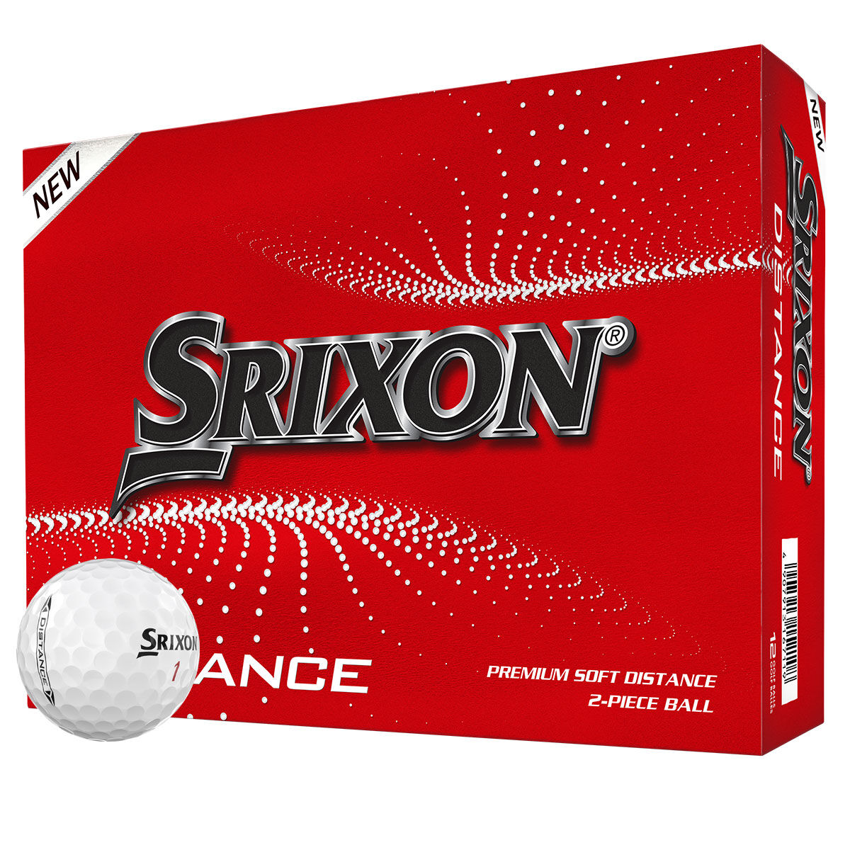 Srixon White Dimple Distance 10 Pack of 12 Golf Balls, Size: One Size  | American Golf