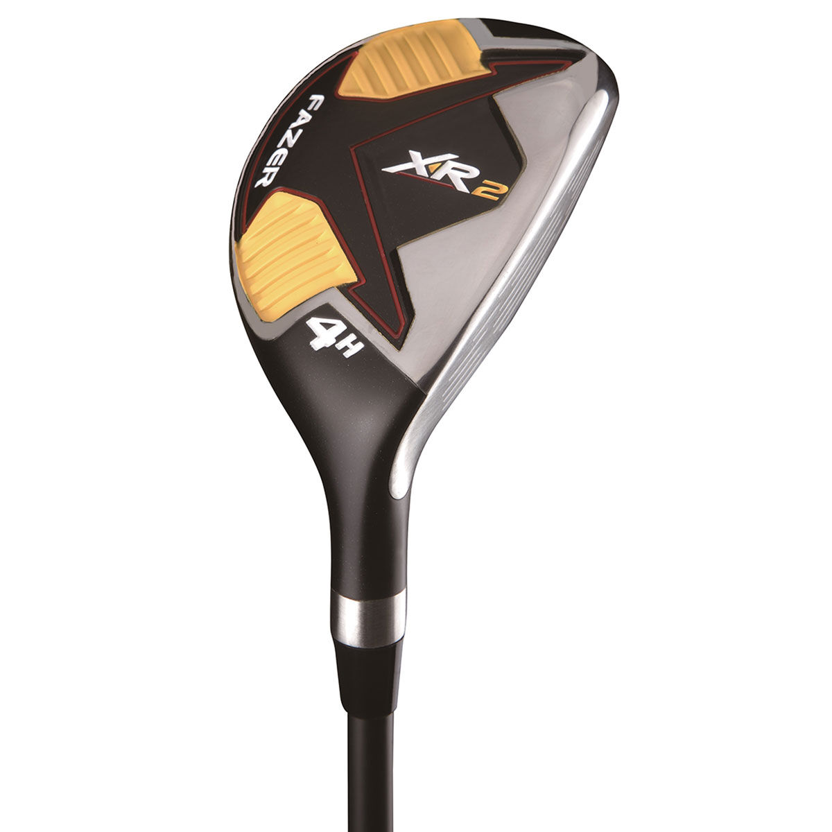Fazer Silver and Black XR2 Right Hand Graphite Regular Golf Hybrid, Size: 21deg | American Golf