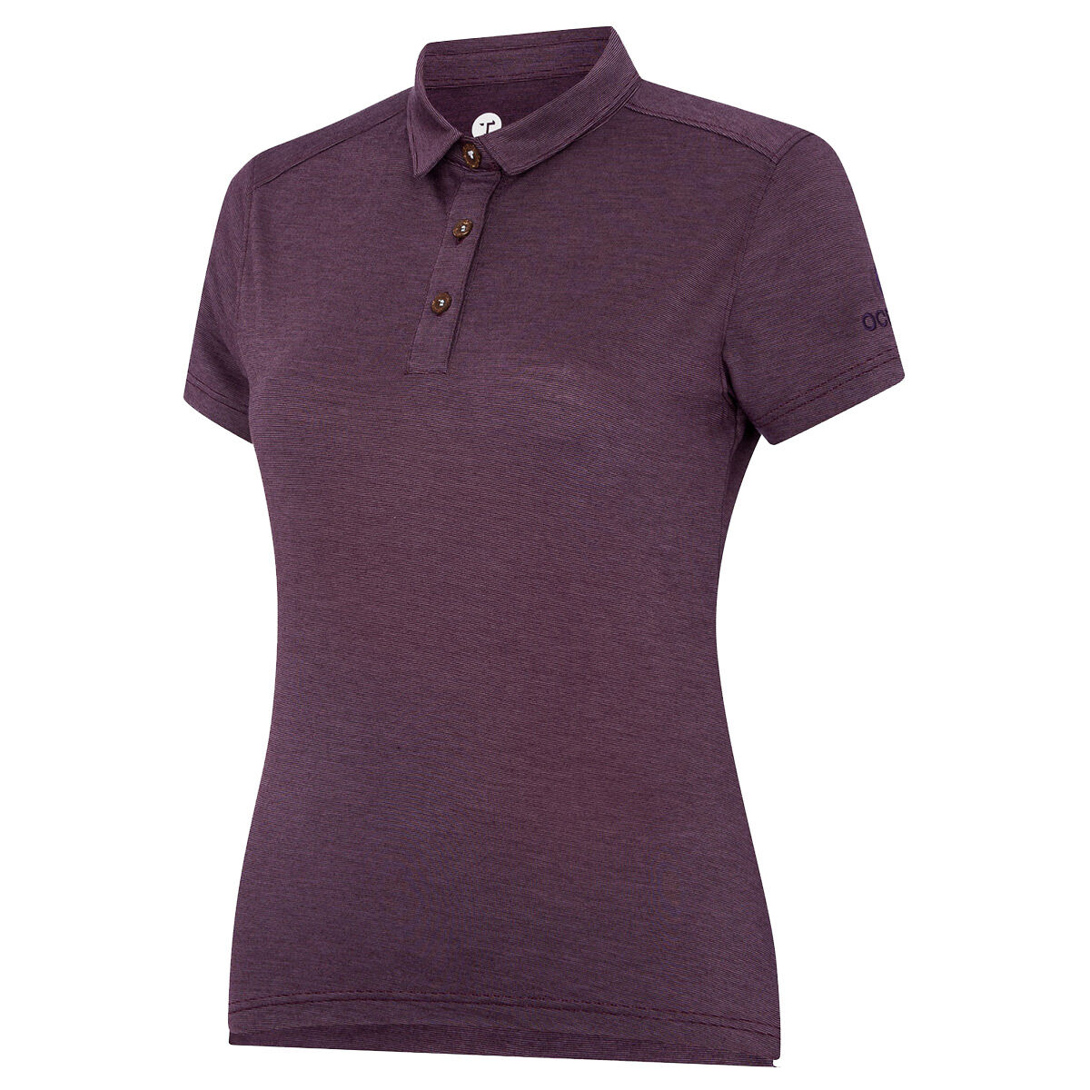 Ocean Tee Womens Purple Reef Golf Polo Shirt, Size: Large | American Golf