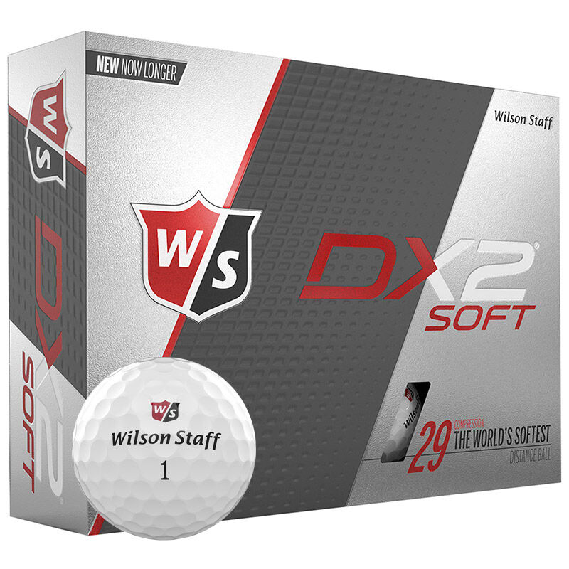 Wilson Staff DX2 Soft Golf Balls Dozen
