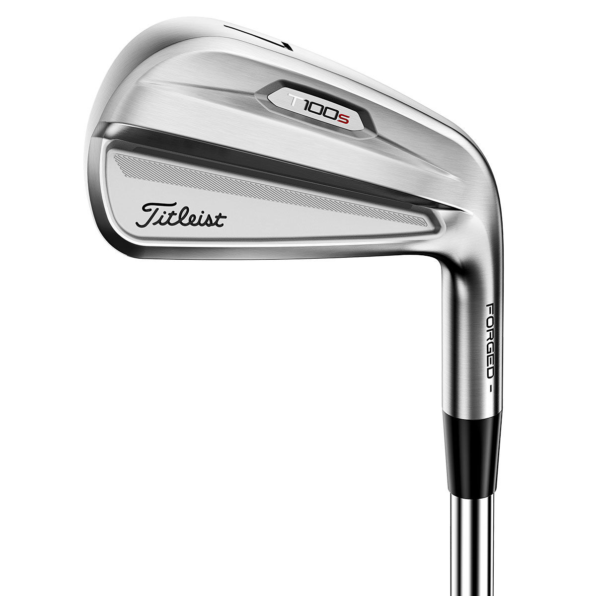 Titleist Silver and Black Printed T100S Steel Golf Irons 2021, Mens, 4-Pw (7 Irons), Left Hand, Steel | American Golf, Size: Stiff